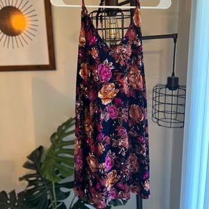 Maddy…K Colorful Velvet Dress